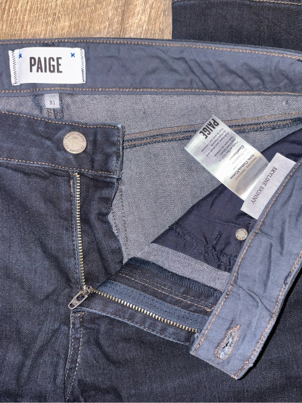 PAIGE Skyline Skinny Jeans - Picture 3 of 3